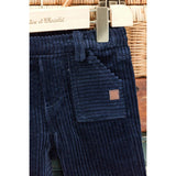 TARTINE ET CHOCOLAT Ribbed Corduroy Baby Pants