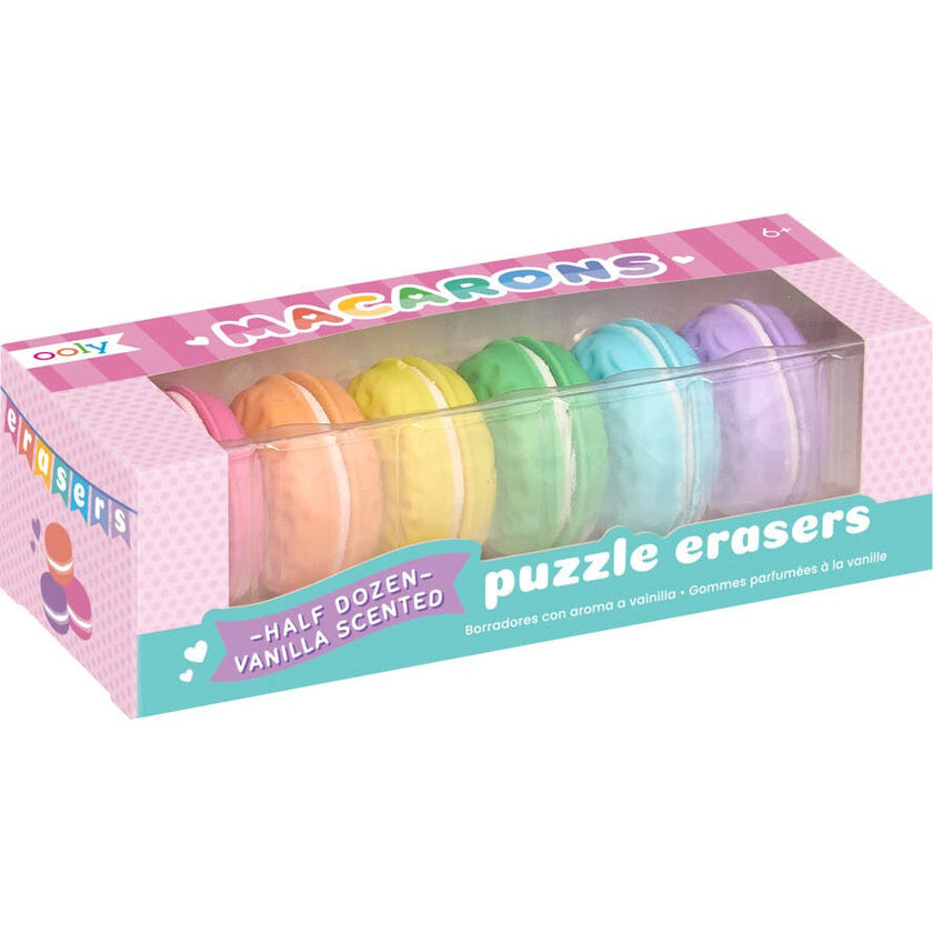 Macarons Vanilla Scented Erasers