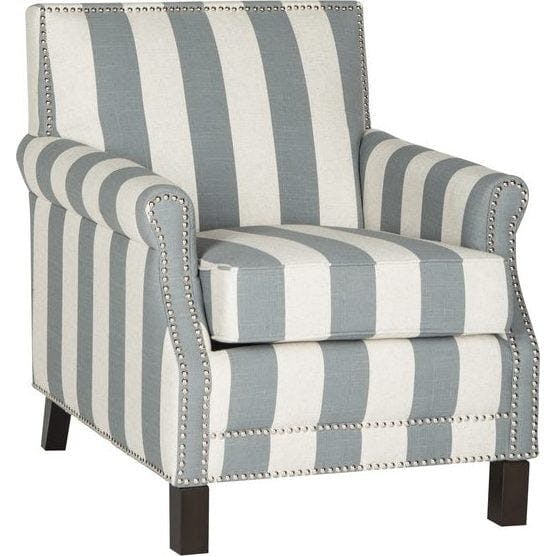 Easton Striped Club Chair