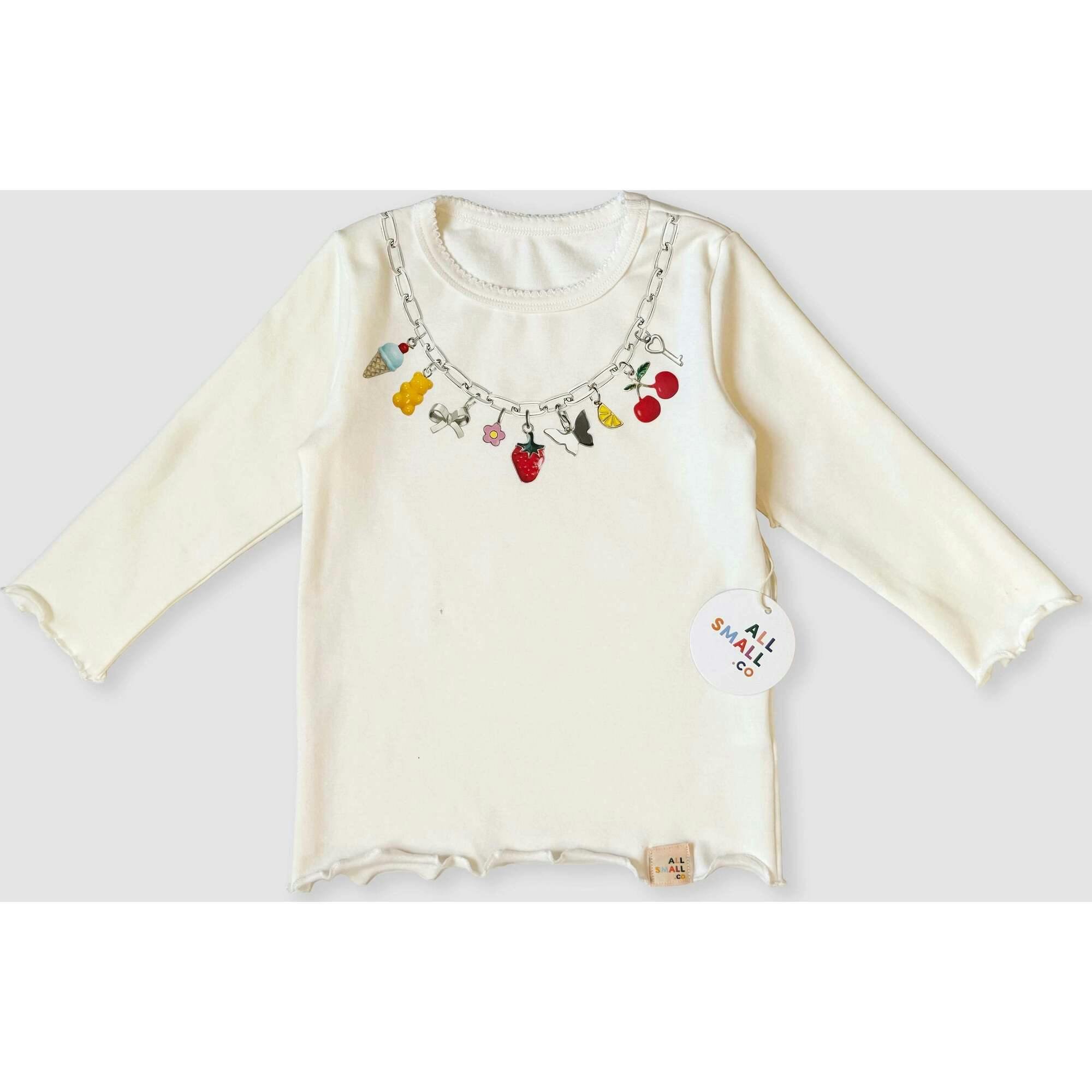 Charm Necklace Tee
