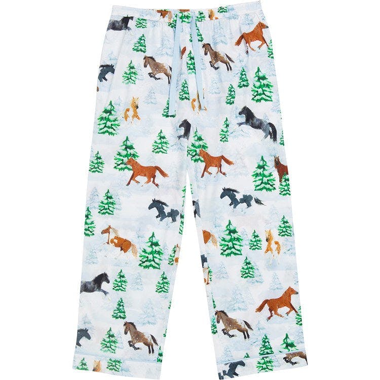 Men's Skydog Wild & Free PJ Pants - Organic Cotton Poplin