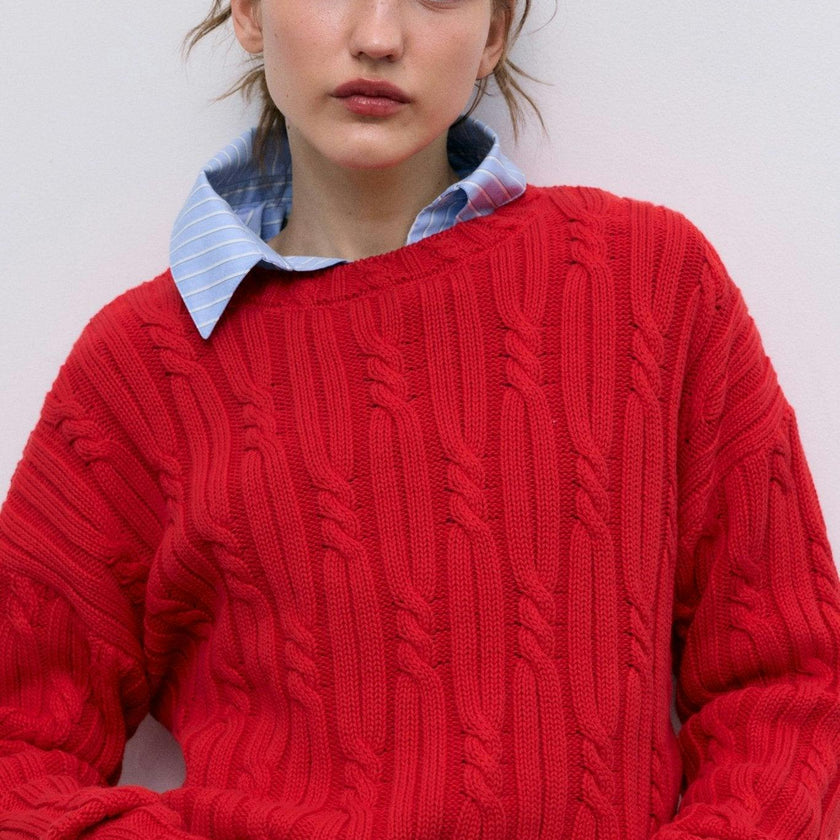 Bluebell Woman Jumper Tulip Red
