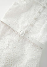 Lucinda Embroidered Mini Dress