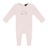Scooter Bicycle Print Onesie