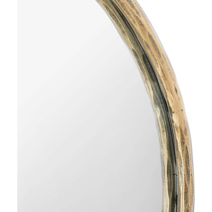 Jebediah Oval Metal Mirror
