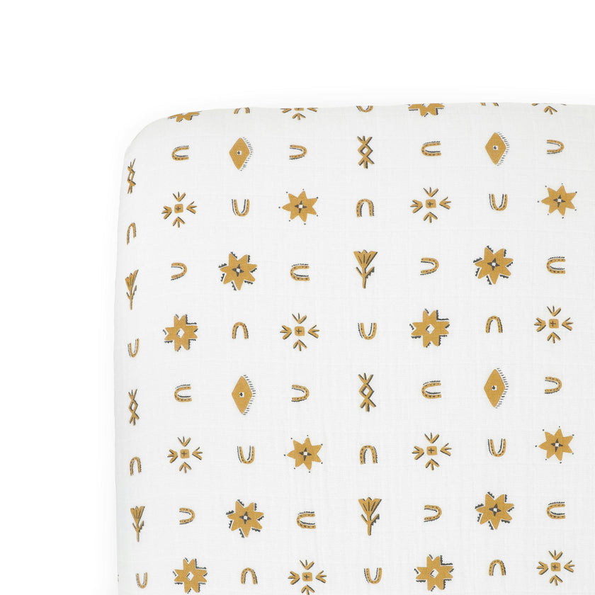 Cotton Muslin Toddler Bedding 3 Piece Set - Cowpoke