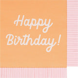 Mixed Happy Birthday Small Napkins