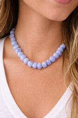 Sea Foam and Sky Necklace