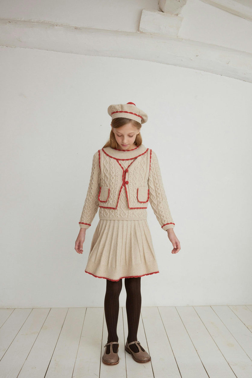 Sienna Skirt Natural Knit