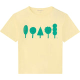 Organic Mineral Dye Weekend Tee in Forest Friends