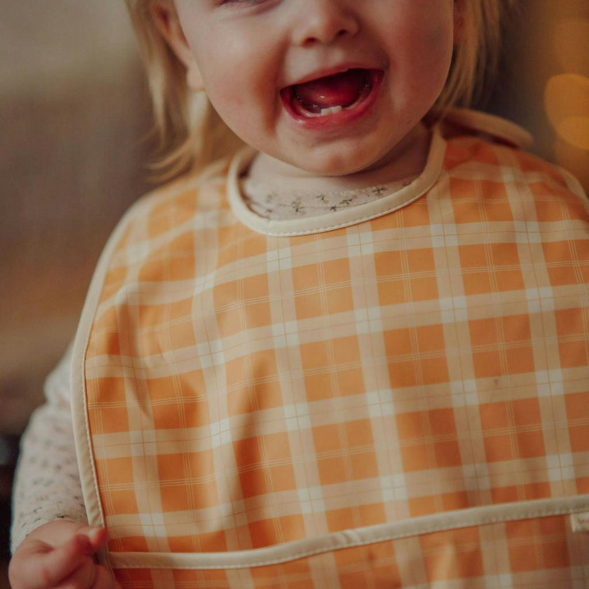 Basic Bib | Buckwheat Plaid