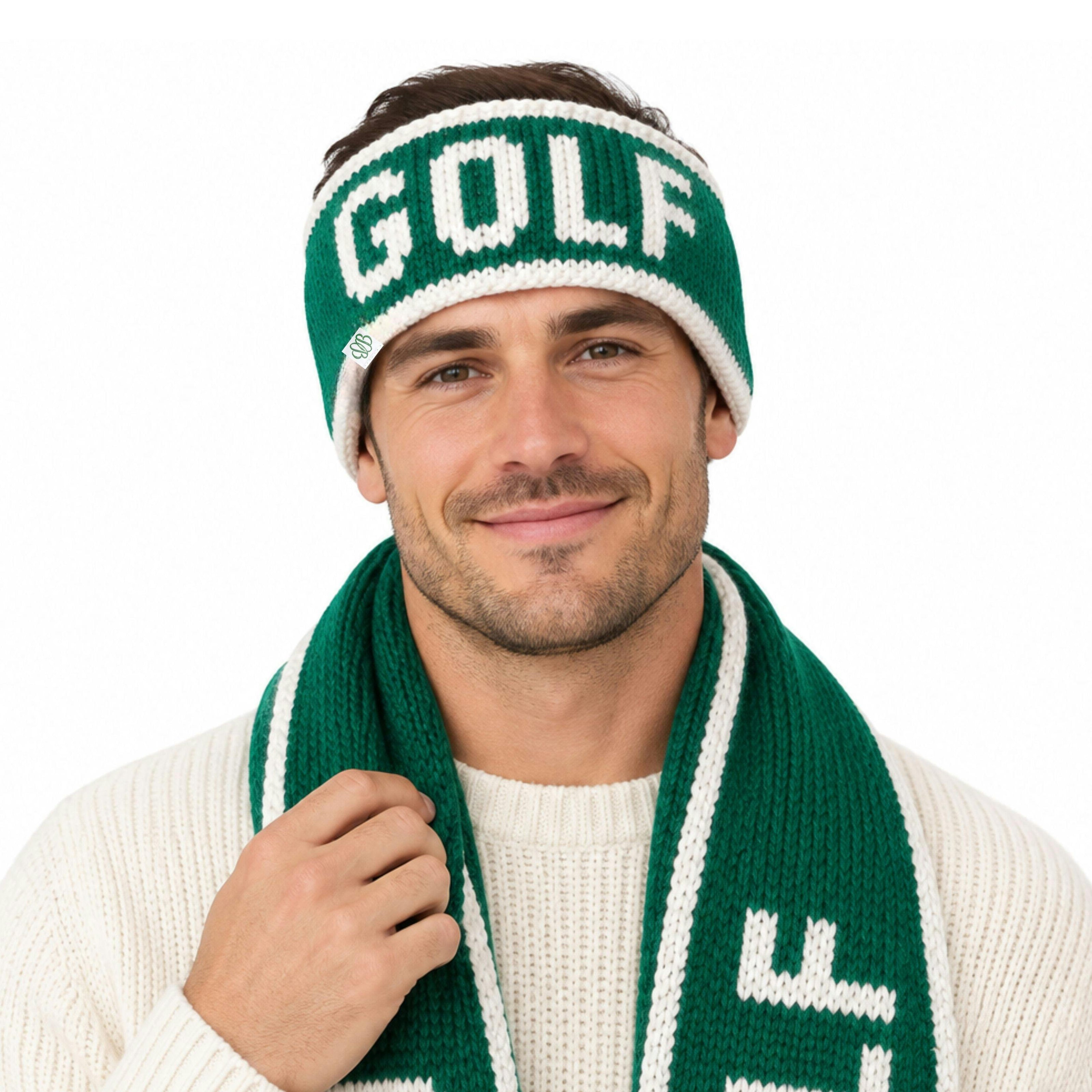 Adult Knit GOLF Headband