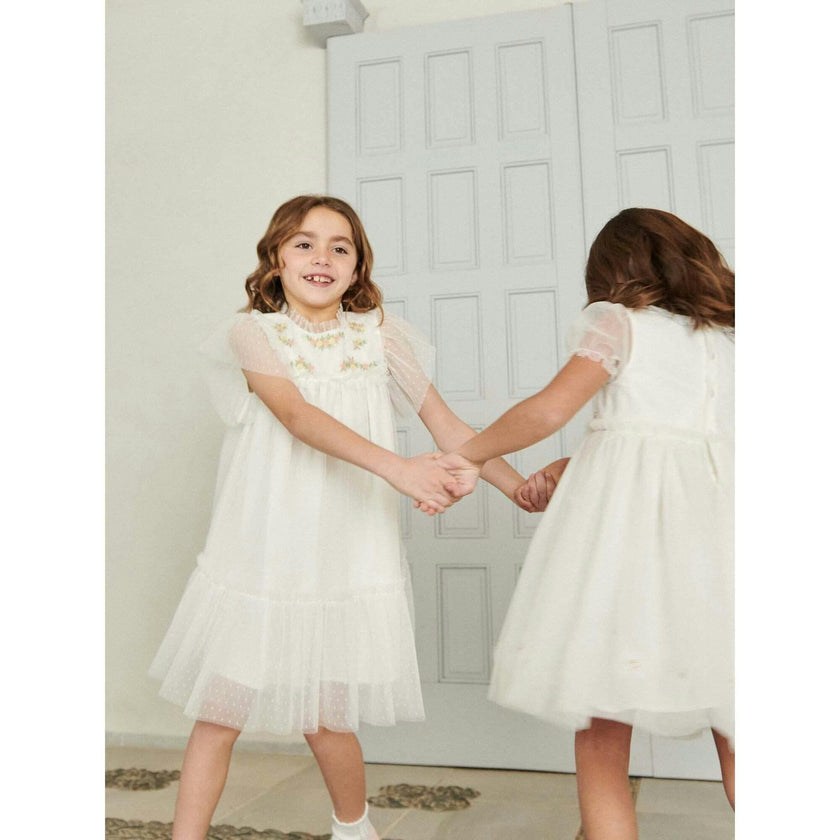 Ivory Primrose Ceremony Girl Dress