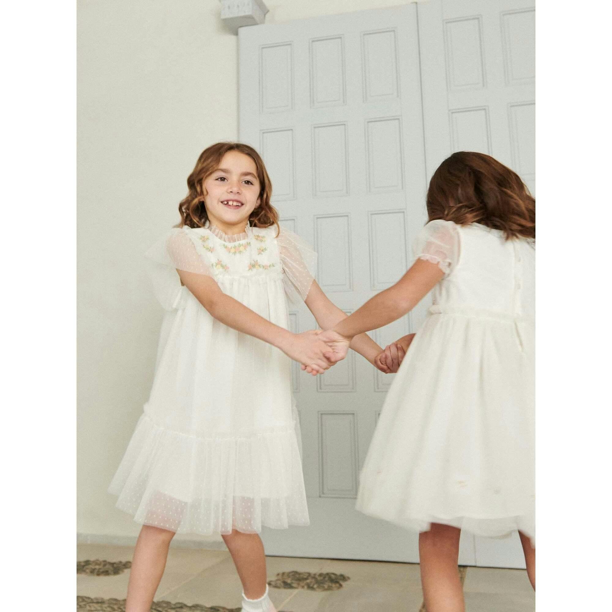 Ivory Primrose Ceremony Girl Dress