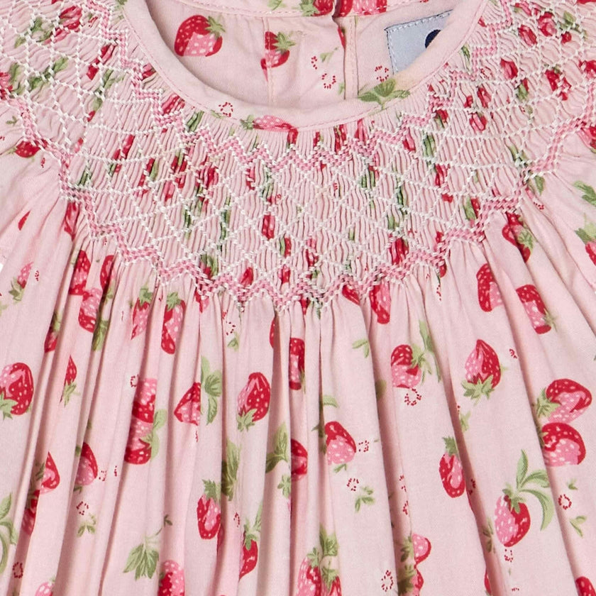 Hand-Smocked Baby Dress - Fresa