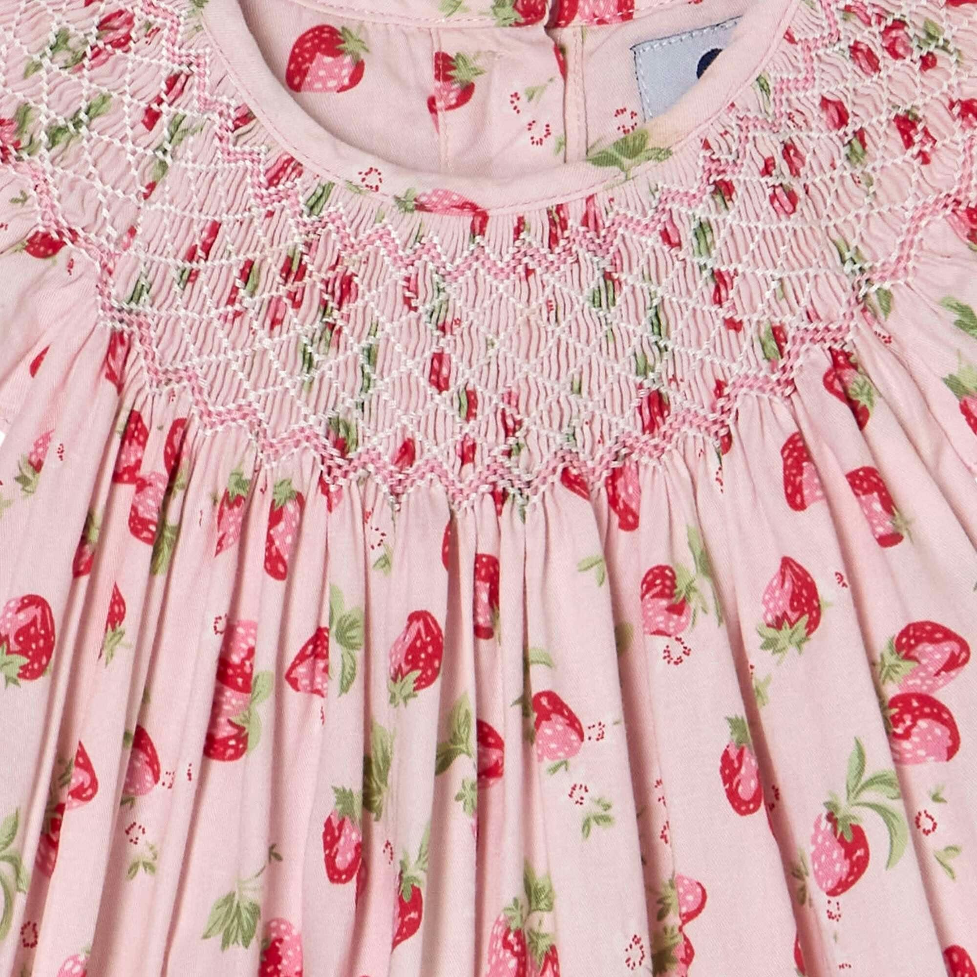 Hand-Smocked Baby Dress - Fresa