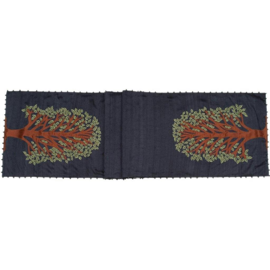 Silk Tree of Life Table Runner