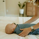 Deluxe Muslin Swaddle Blanket - Blue Dusk