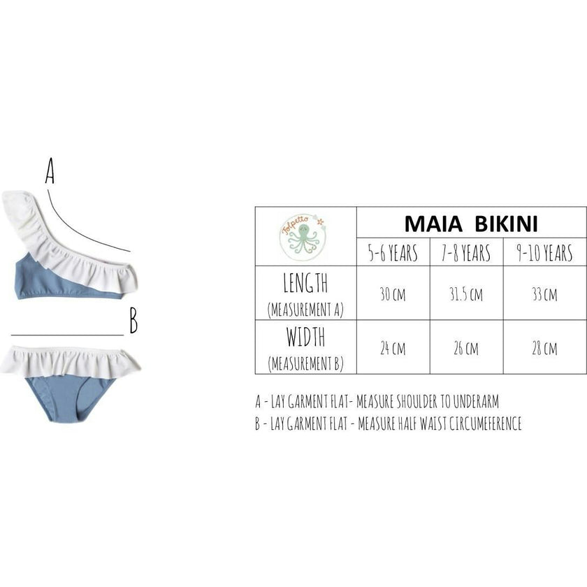 Maia bikini - Dustyblue