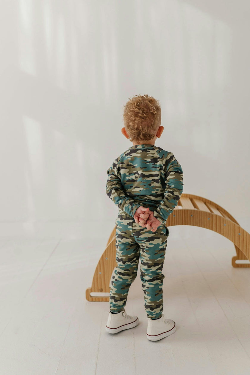 Boys Joggers in Camouflage