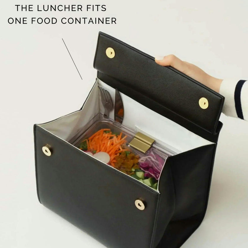 Mini Insulated Hand-Woven Wicker Lunchbox