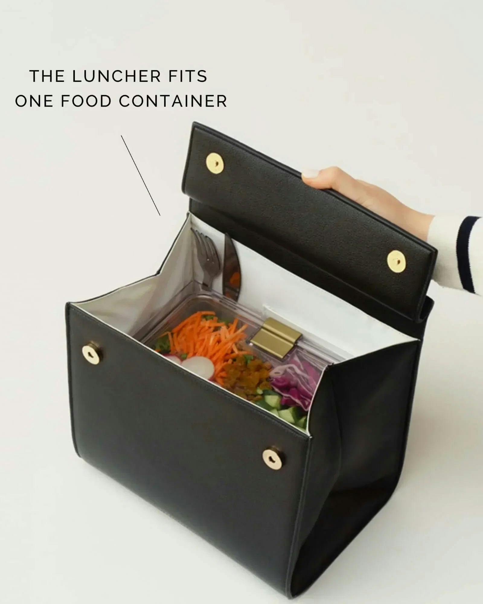 Mini Insulated Hand-Woven Wicker Lunchbox