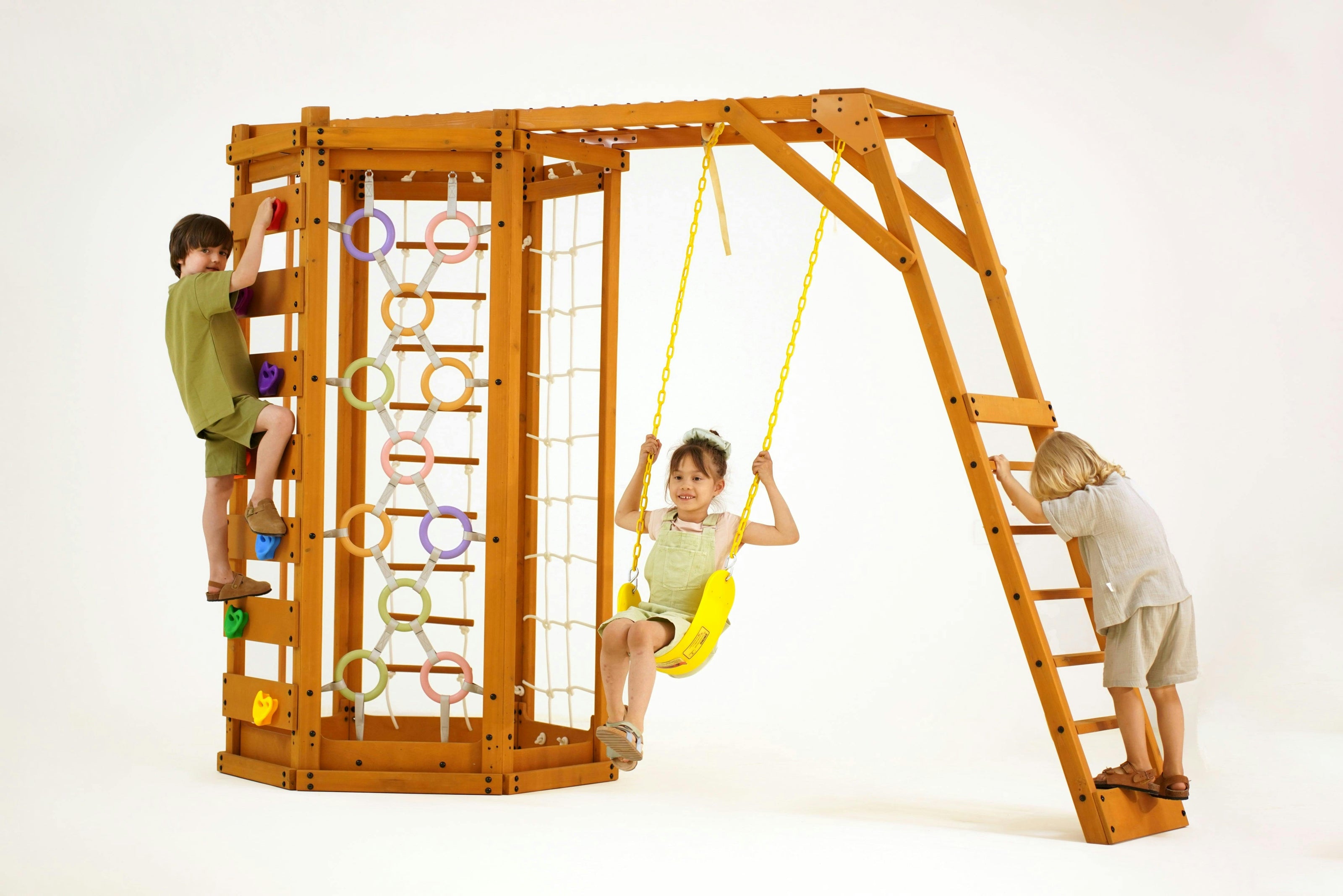 Hawthorn Outdoor Climber Playset | Bars