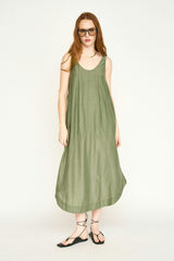 Cassis Dress in Dill