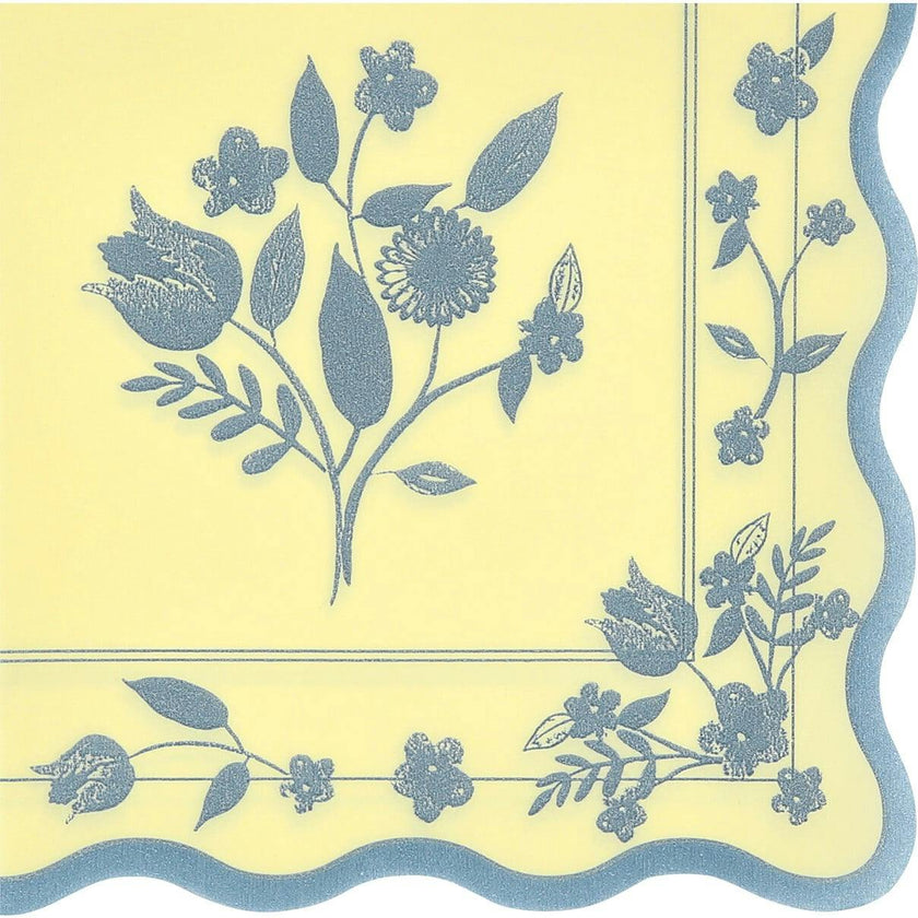 Vintage Botanical Small Napkins