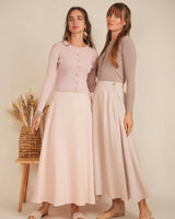 Paneled Skirt