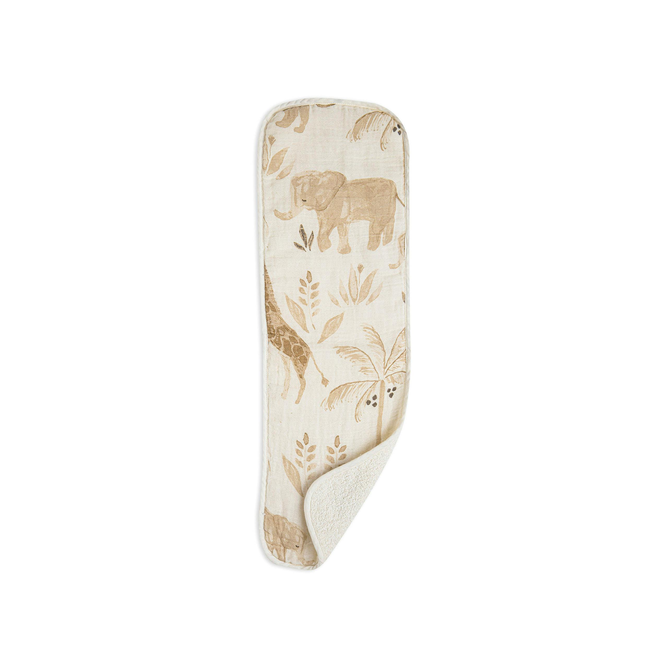 Kendi Safari Animal Cotton Burp Cloth (Set of 3)