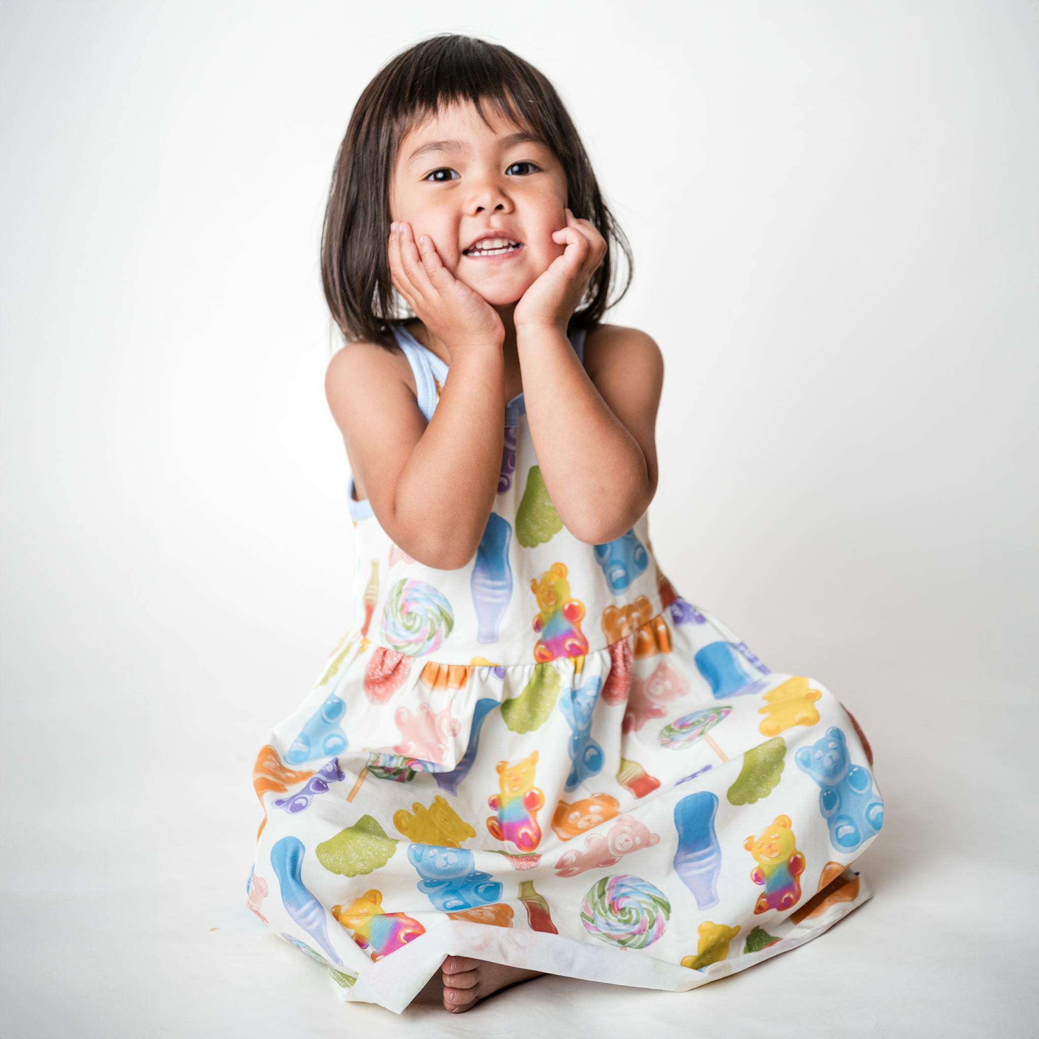 Sage Kids' Dress | Gummy Bears