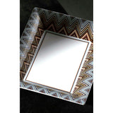 Tray Zig Zag Rectangular Large In Luxury Box Jarris 148 8.5" X 6.75"