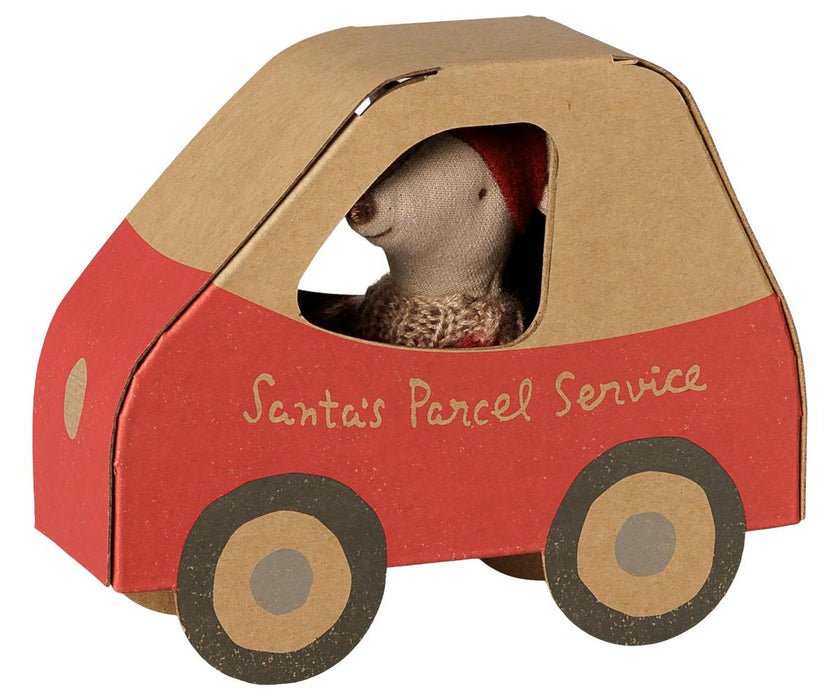 Christmas mouse, Little sister in car box