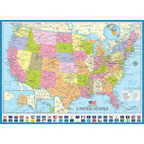 Map of the United States - 1000 pc Puzzle