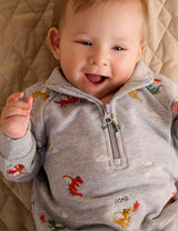 Embroidered Windcheater Flying Dragon Broderie