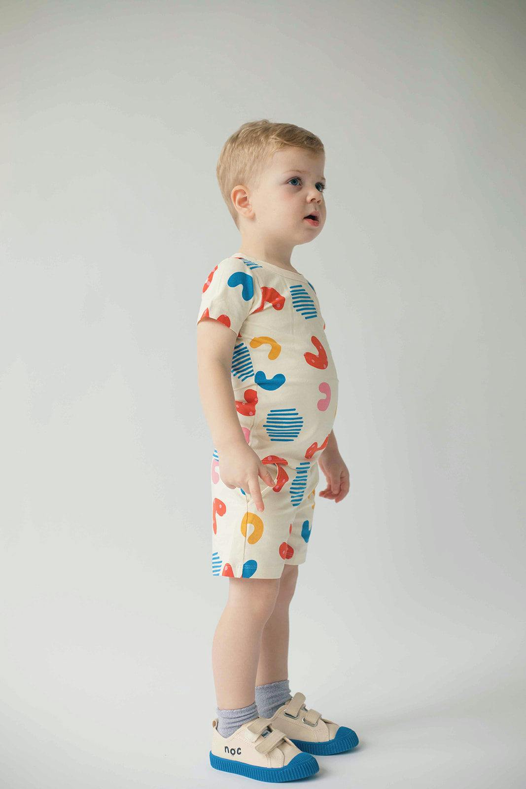 T-Shirt Set in Macaroni