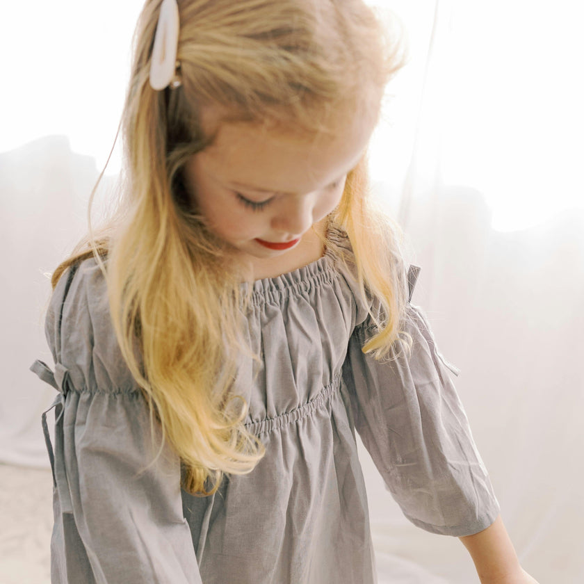 Kennedi Dress | Muted Purple