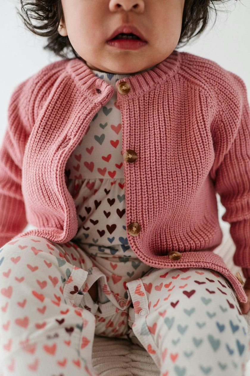 Girl's Knit Cardigan