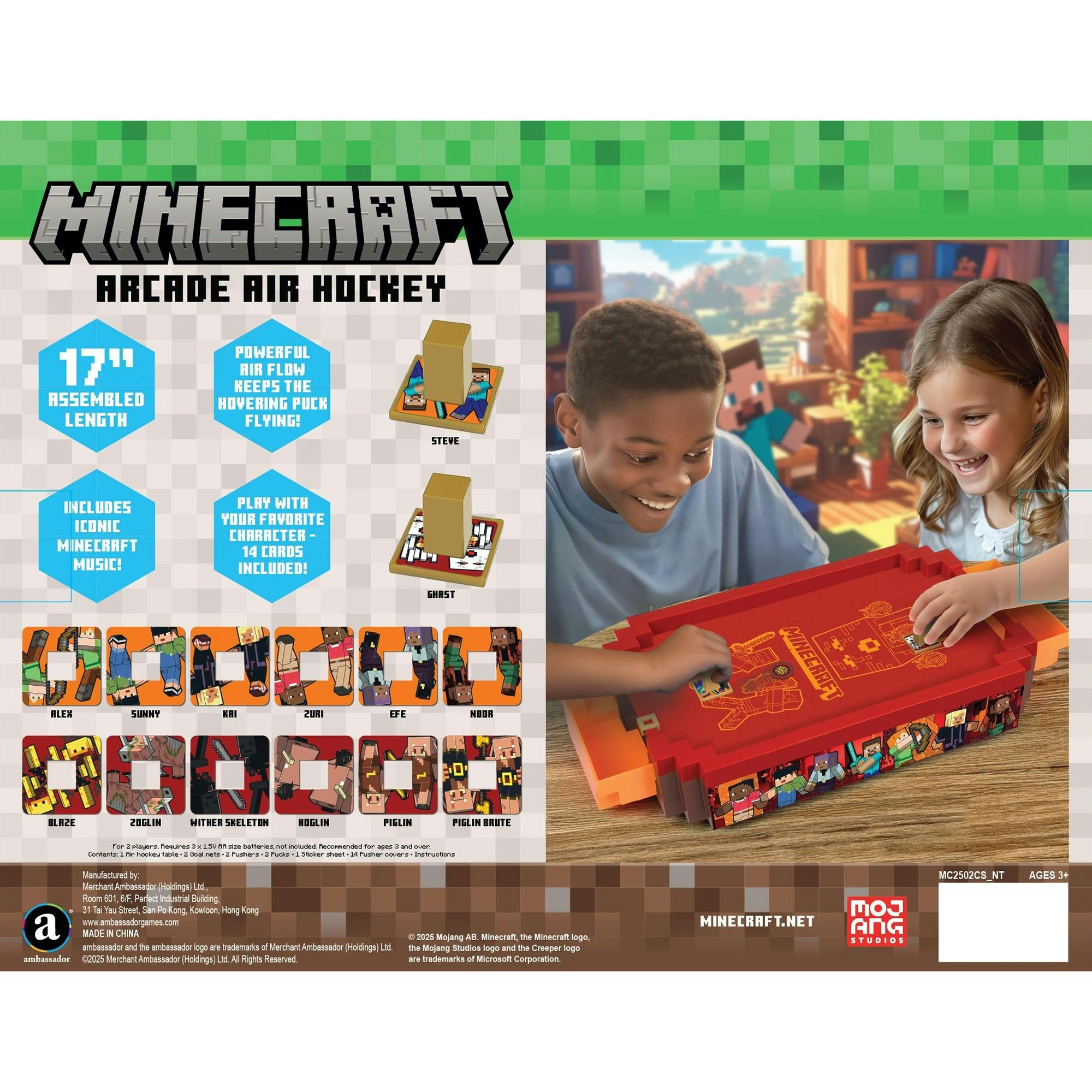 Minecraft Arcade: Air Hockey (Core Series) - Nether