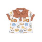 Rodeo Patches Uni - Cowboy Polo with Casual Short