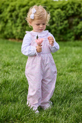 Ruffled Overall - Windemere Floral