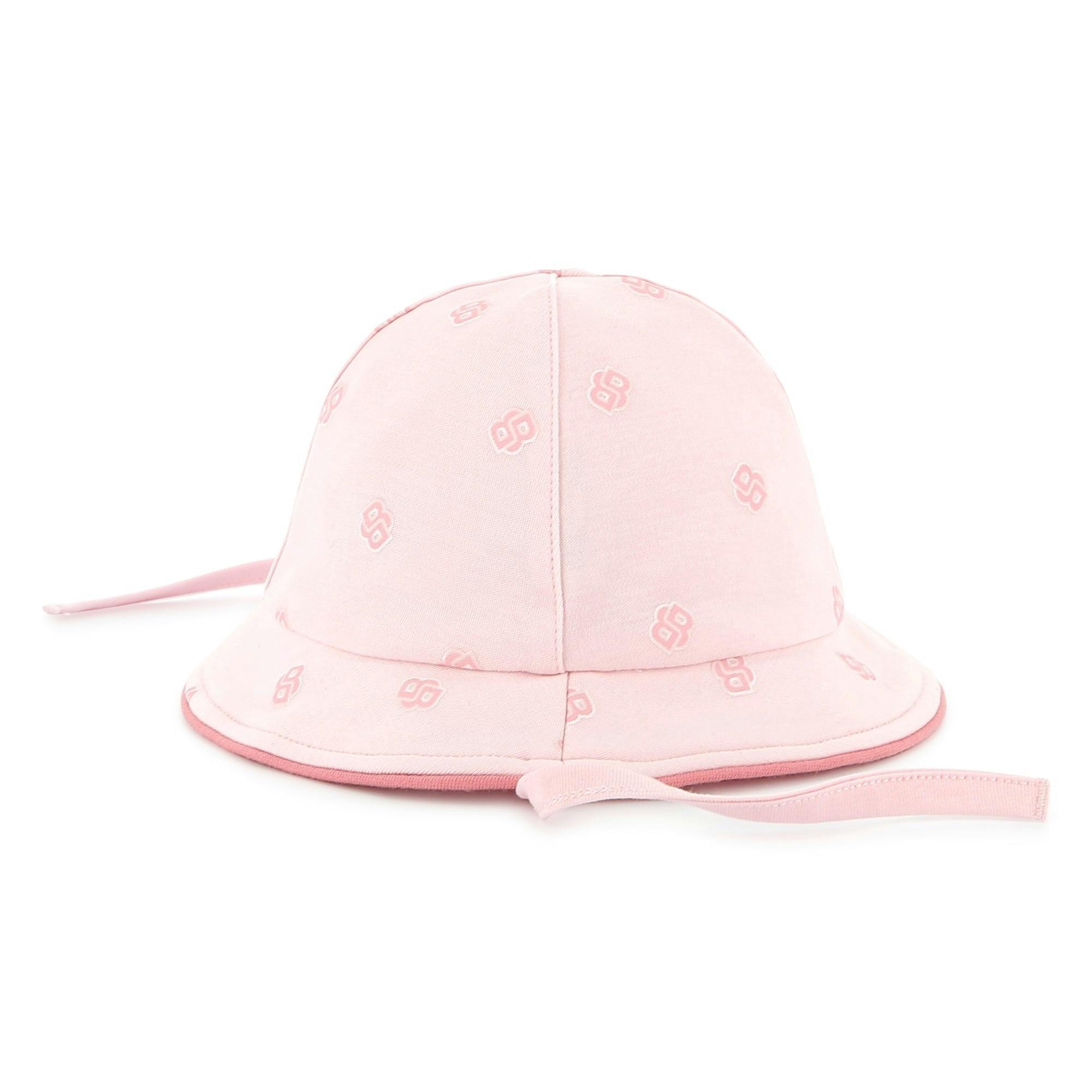 Pale Pink Pattern Hat