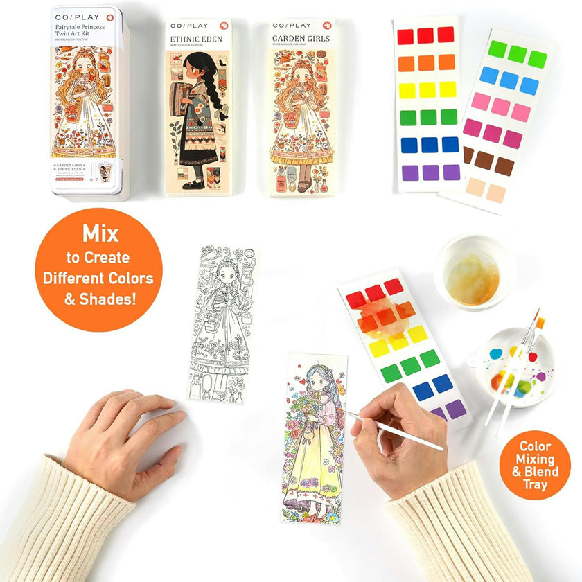 COIPLAY: Watercolor Art Kit - Fairytale Princess