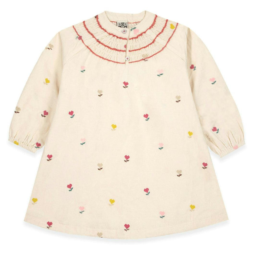 BONTON Poupee Dress - Coeur Flower