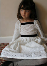 ANASTASIA DRESS | ANTIQUE WHITE