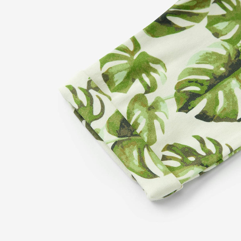 Island Leaf Cotton Stretch Jogger Pants