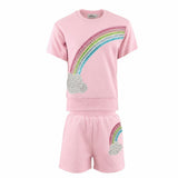 Crystal Rainbow Sky Short Set