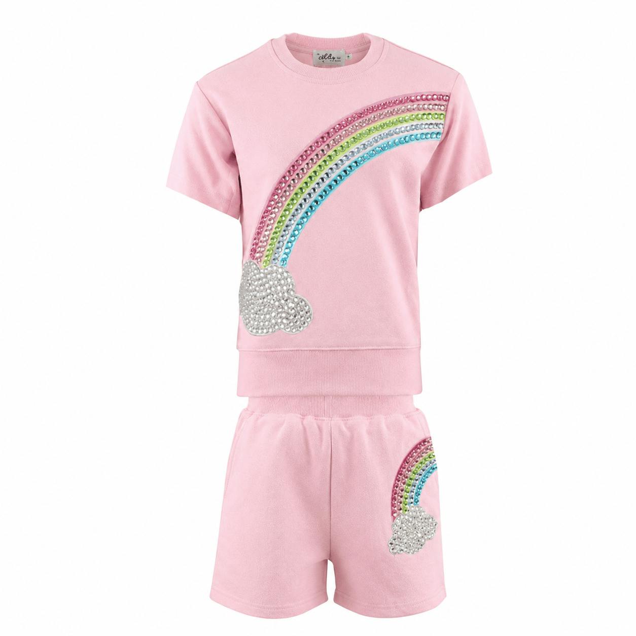 Crystal Rainbow Sky Short Set