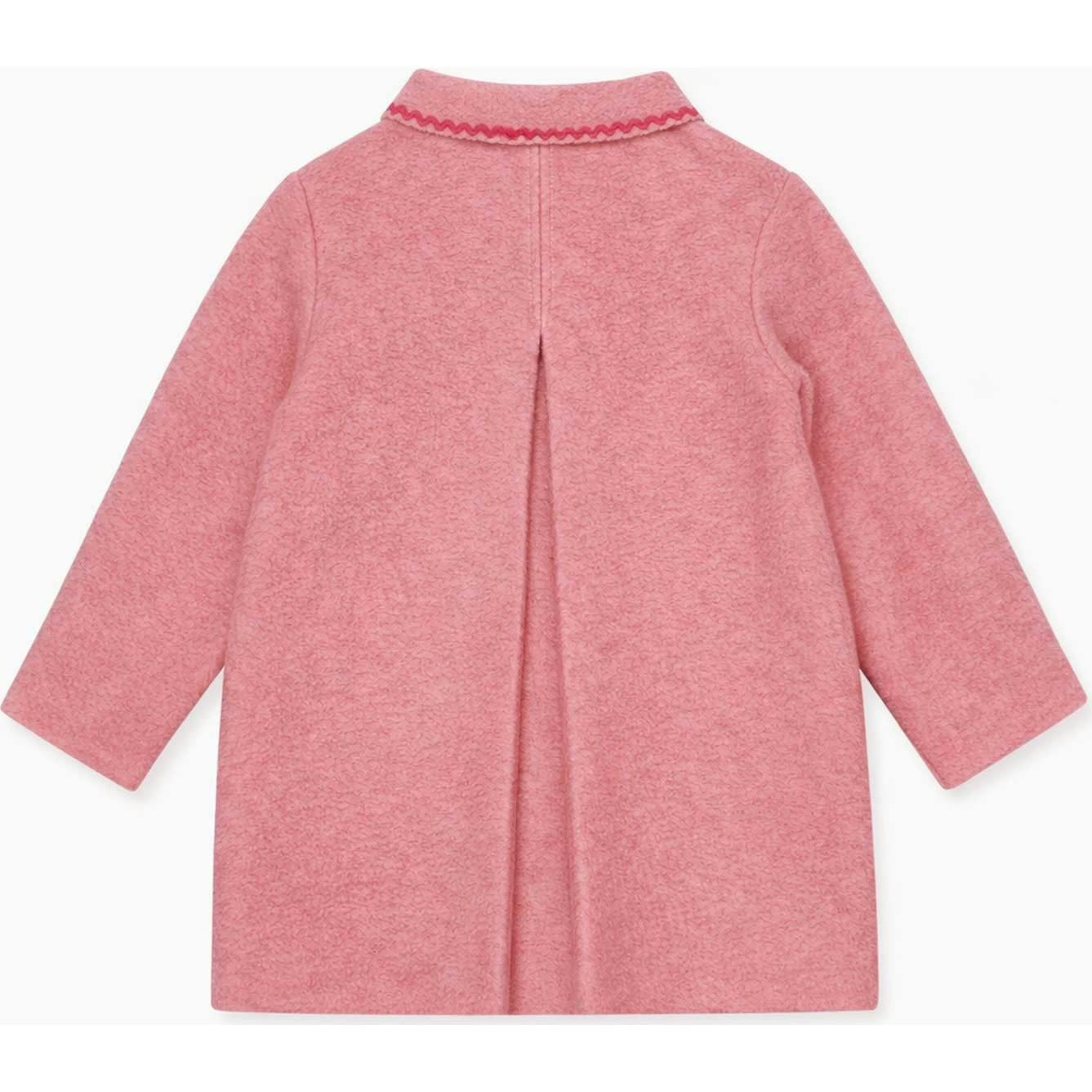 Pink Henrietta Girl Coat